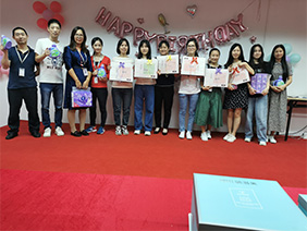 秋日暖阳，爱在8868体育 -----记第三季员工生日会